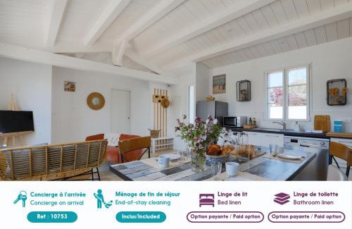 Saint-Martin-de-Re House | À 550m de la plage, maison pour 4