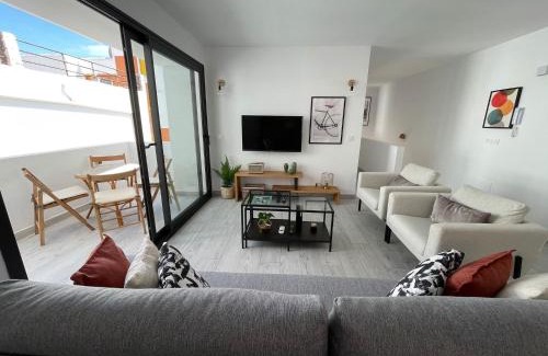 Vista de los Angeles-Rumina Apartment | Ático Cañada Aguilar, Mojácar Playa