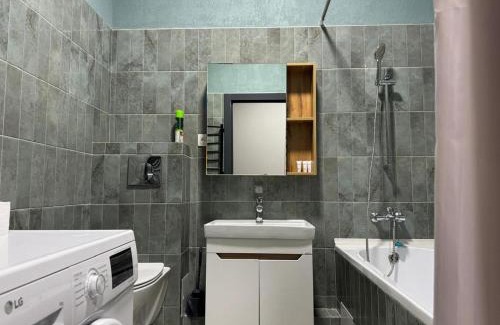 Almaty Apartment | ЖК Комфорт Сити 12 этаж с видом на горы 2-х комнатная