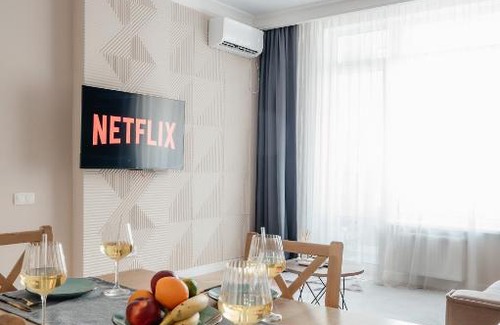 Yesil District Apartment | Изысканный уголок - Роскошный оазис рядом с ЭКСПО