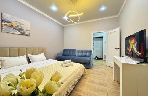 Yesil District Apartment | Новая квартира рядом с ЭКСПО АЭРОПОРТОМ ПРЕЗИДЕНТСКАЯ БОЛЬНИЦА Венский 29б