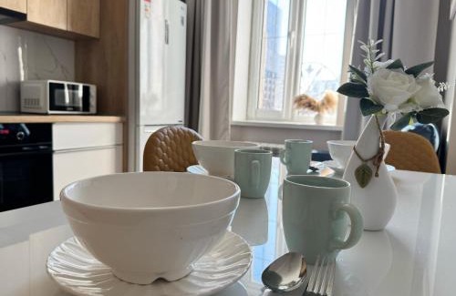 Yesil District Apartment | Новая квартира рядом с ЭКСПО АЭРОПОРТОМ ПРЕЗИДЕНТСКАЯ БОЛЬНИЦА Венский 29б