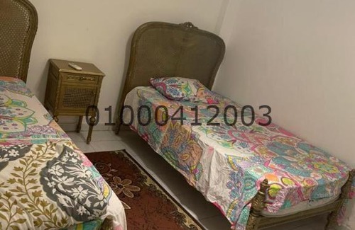 New Cairo Apartment | للايجار شقة مفروشة بحديقة خاصة بالرحاب التجمع