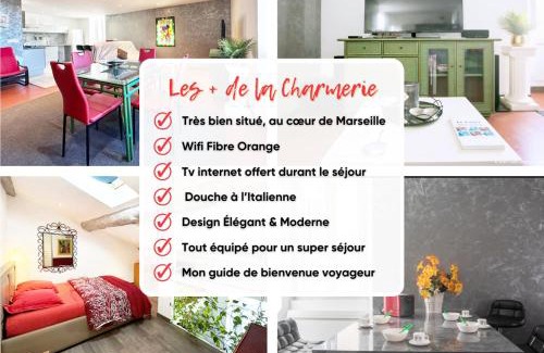 Les Grands Carmes Apartment | ღ LA CHARMERIE Duplex climatisé à 5min du Vieux Port