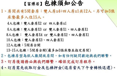 Anping House | 富博居包棟ktv民宿4-14人依人數開放房型