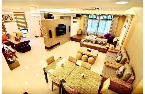 Luodong House | 河沿悅舍電動麻將戲水池親子包棟民宿烤肉歡唱