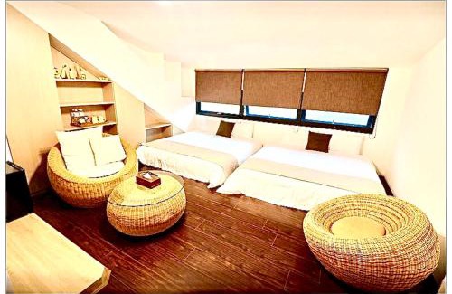 Luodong House | 河沿悅舍電動麻將戲水池親子包棟民宿烤肉歡唱