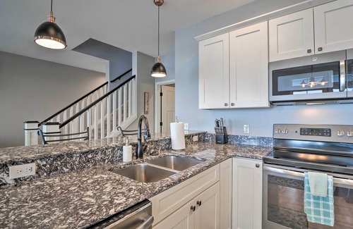 Cadillac Cottage | 1/2 Mi to White Pine Trail: Lakefront Home w/Dock