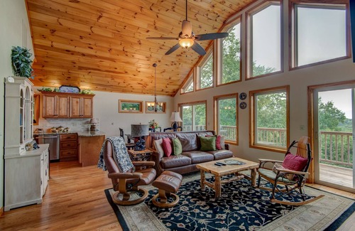 Boone House | 1 Beautiful View - Between Boone & Blowing Rock, hot tub, pool table!
