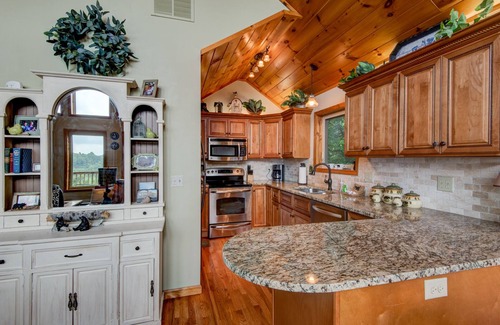 Boone House | 1 Beautiful View - Between Boone & Blowing Rock, hot tub, pool table!