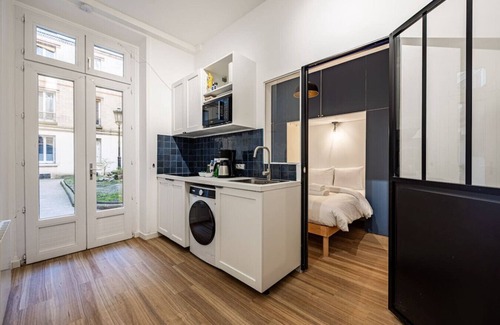 Quartier de la Salpetriere Apartment | 1#Cosystudio#Paris13#PlantGarden