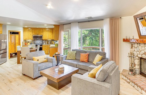 Crestline House | 1 Mi to Lake Gregory: Alpine Gem w/Covered Patio