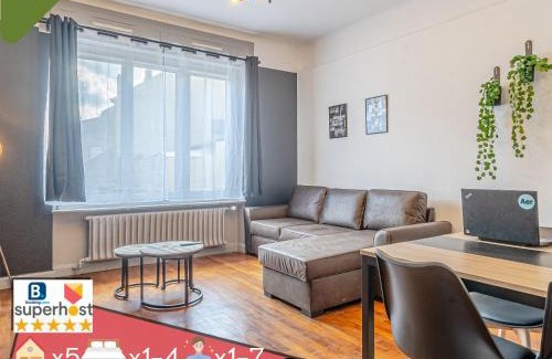 Hayange Apartment | 1 STUDIO & 5 APPTS - 1 à 4 lits - 1 à 7 pers - max 31 pers - 1 immeuble - Confort, Flexibilité - ENGLISH - 1 STUDIO & 5 APTS - 1 to 4 beds - 1 to 7 guests - up to 31 - same building - Cattenom