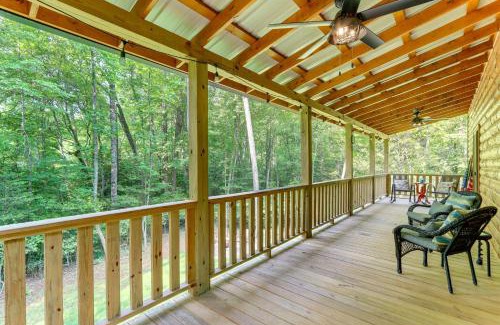 Murphy House | 10 Mi to Main St Murphy Cabin with Covered Deck!