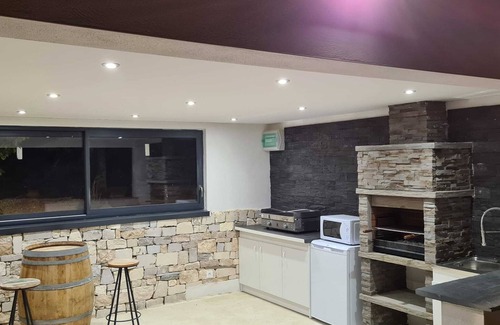 Saint-Martin-de-Valgalgues Other | 10 person house to rent in the Gard- Heated swimming pool-Play area