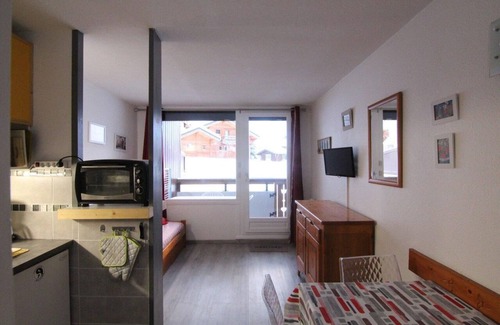 Bergers Hotel | 100m from ski slopes, Ground floor, balcony, tv, ski locker, 25m², Alpe d'Huez