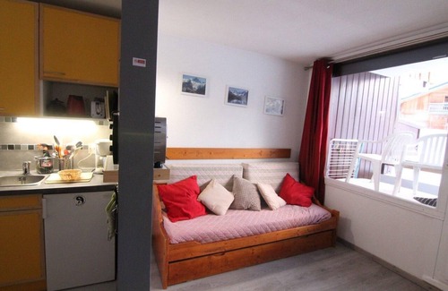 Bergers Hotel | 100m from ski slopes, Ground floor, balcony, tv, ski locker, 25m², Alpe d'Huez