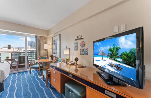 Waikiki Apartment | 15th floor studio with 2 full size bed at Ala Moana Hotel