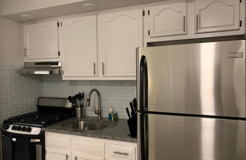 Industry Apartment | 1631 2D · Inviting 1bed Apt.-20 min to NYC/Parking Avail.