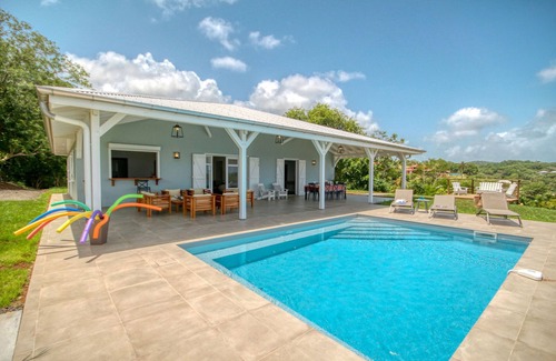 Le Francois Villa | 180° ocean view villa (MQFR65)