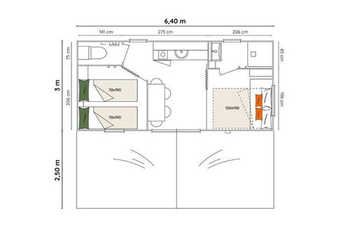 Padenghe sul Garda Apartment | 19 m² Apartment ∙ 1 bedroom ∙ 3 guests