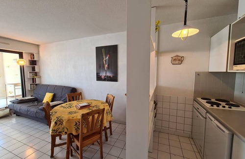 Plage d'Argeles Apartment | 1BR+Cabin Apt, 4-6 guests, Parking, 150m to beach - Argelès-sur-Mer