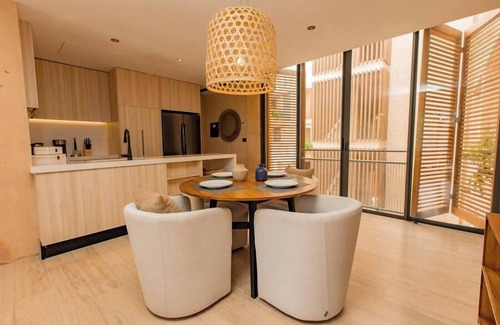 Villa Juarez Apartment | 1BR Pool & Golf Course in Corasol