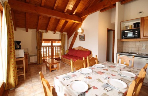 Aussois Apartment | 1st floor, balcony, tv, ski locker, 41m², Aussois