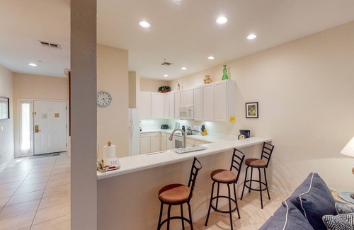 Bahama Bay Condo | 1st floor condo w/patio, tennis court, sauna, basketball court