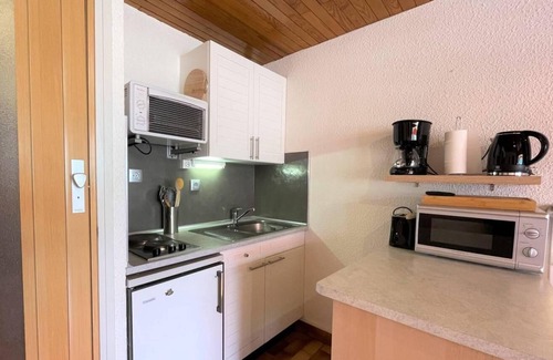 Briancon Apartment | 1st floor, view panoramic, balcony, parking, tv, ski locker, 26m², Serre Chevalier