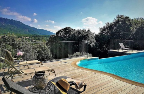 Porto-Vecchio House | 2 3* POOL VILLAS WITH PANORAMIC VIEWS LOCATED BETWEEN SEA AND MOUNTAINS