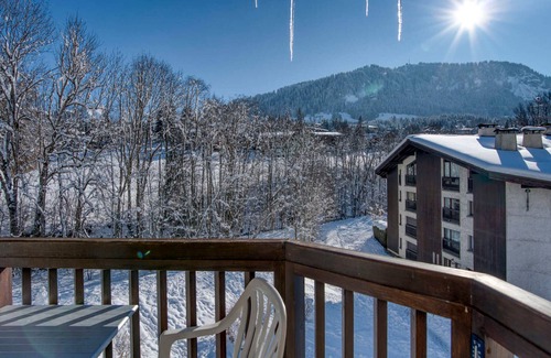 Megeve Apartment | 2-bedroom apartment with pool and WiFi, near Megève center