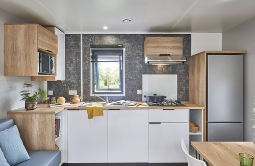 Saint-Julien-en-Born House | 2-bedroom air-conditioned mobile home