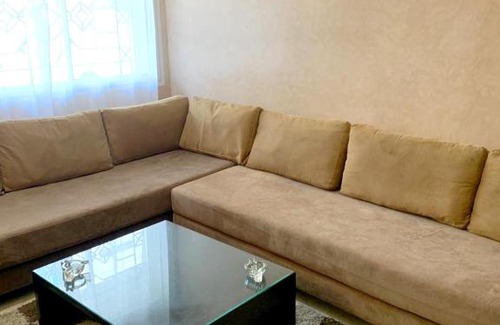 Ain Chock Apartment | 2 bedrooms appartement with city view enclosed garden and wifi at Casablanca
