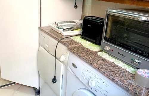 Ain Chock Apartment | 2 bedrooms appartement with city view enclosed garden and wifi at Casablanca
