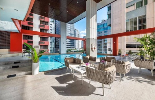 Silom Condo | 2 BR Lumpini/City View/Monthly