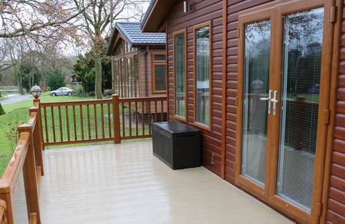 Haveringland Cabin | 2 HAVERINGLAND HALL HOLIDAY LODGE PARK in Reepham, Norwich