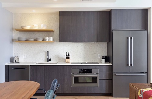 Downtown Austin House | 2 Luxury Condos, 1 Block from Rainey St | New High Rise w/Rooftop Pool & Gym