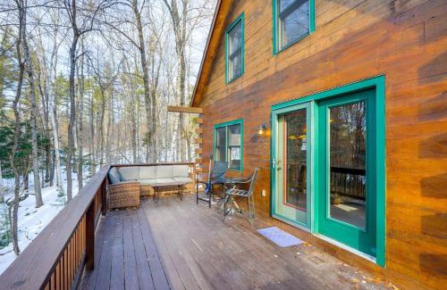 Stoddard House | 2 Mi to Boat Ramp Log Cabin in New Hampshire
