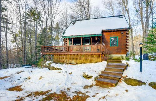 Stoddard House | 2 Mi to Boat Ramp Log Cabin in New Hampshire