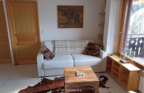 Le Grand-Bornand Apartment | 2 pièces avec balcon et garage, idéal 4 pers, juste 200m des télécabines - FR-1-458-255