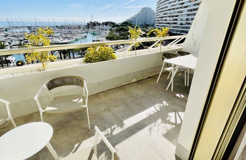 Villeneuve Loubet Beach Apartment | 2 Pièces Neuf 4ème Étage Marina Baie des Anges