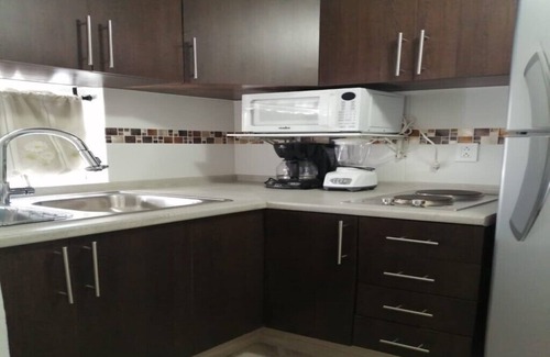 Downtown Queretaro Apartment | 2 single rooms, and 1 double room with their private bathroom, kitchen.microwave