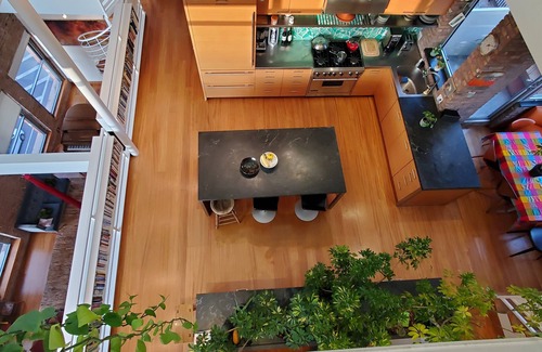 SoHo Apartment | 2 story Penthouse with incredible light, 26' ceilings & great outdoor space