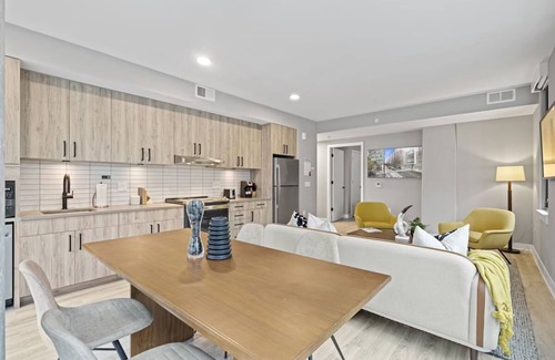 Navy Yard Hotel | 2 Units | Modern Urban Space | Kitchen & Rooftop View | Access to DC's Top Spots