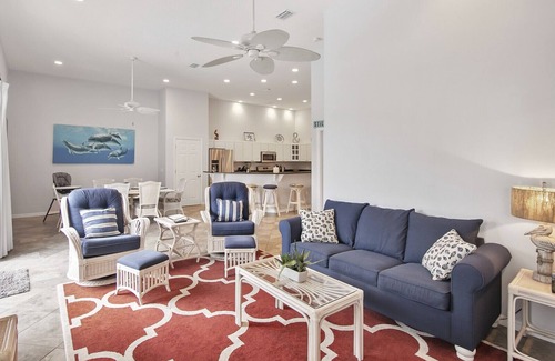 Winslow Reserve House | 200 Yards to Cocoa Beach! Sleeps 8 adults, 3 kids, Private Heated Pool