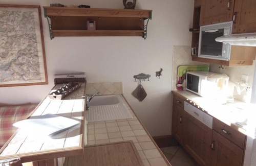 Champagny-en-Vanoise Apartment | 200m from ski slopes, 1st floor, balcony, tv, 40m², Champagny-en-Vanoise
