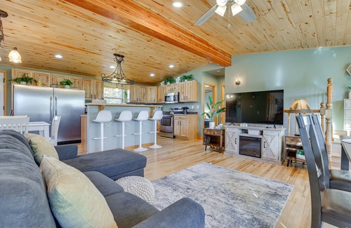 Fairplay House | 2023010592 Fairplay Home w/Hot Tub & Fireplace!