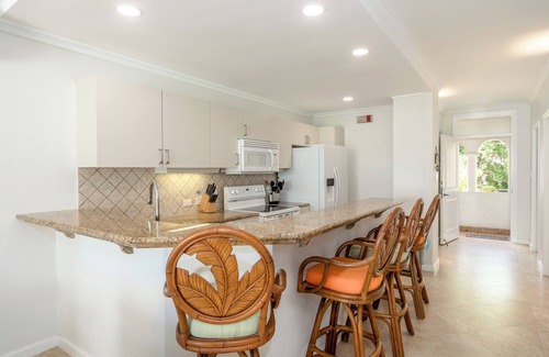 Oistins Condo | #203 Oceanview beachfront Maxwell Beach Villas