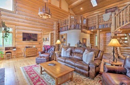 Fairplay House | 22STR-00506 Fairplay Log Cabin 26 Mi to Breck!